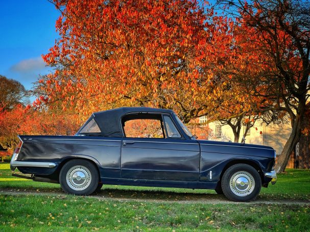 Triumph Herald in Autumn