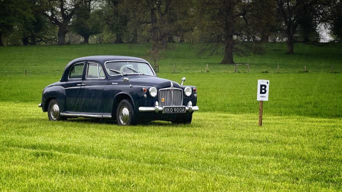 Rover P4 at Thorpe Perrow